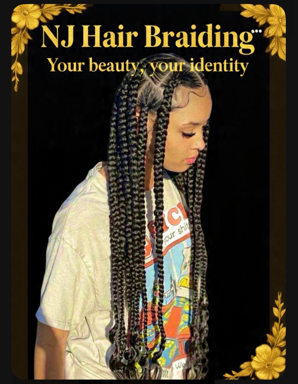 Jumbo Knotless Braid - Base
