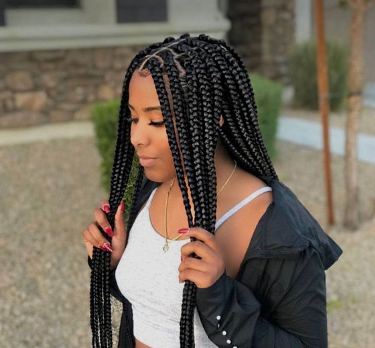 Medium Box Braid