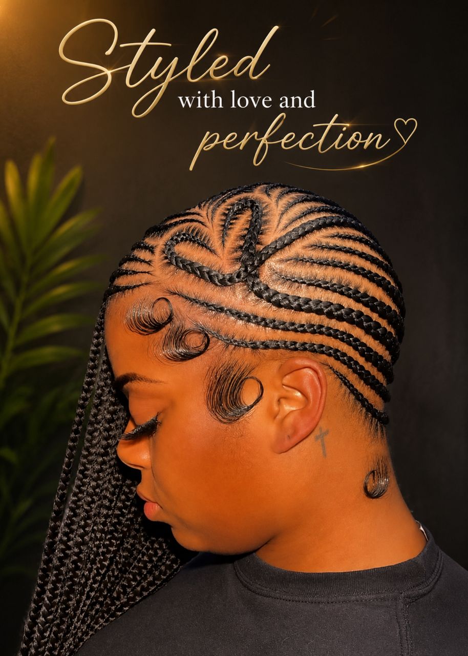 Lemonade Braid with Heart