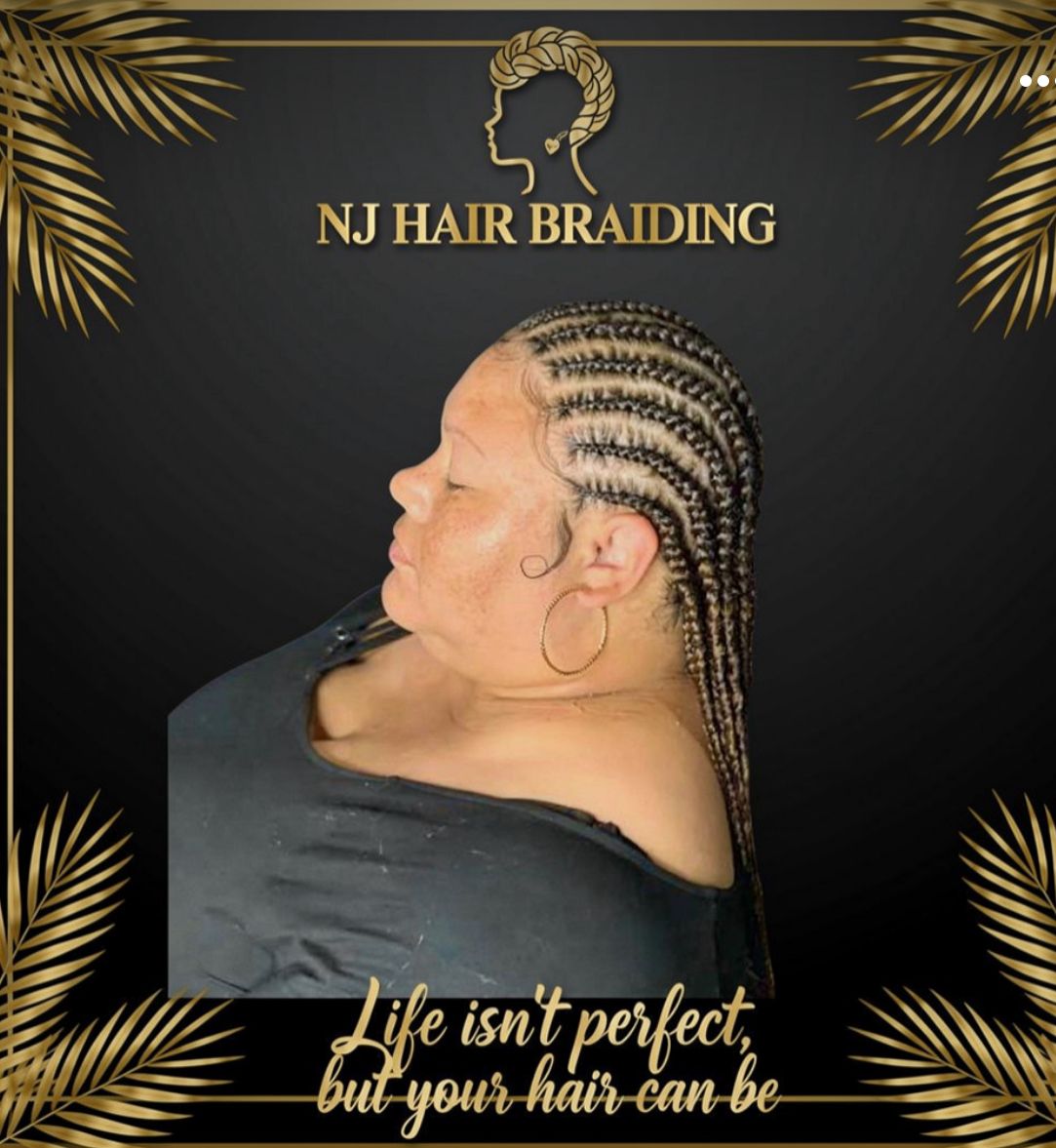 Straight Back Cornrows
